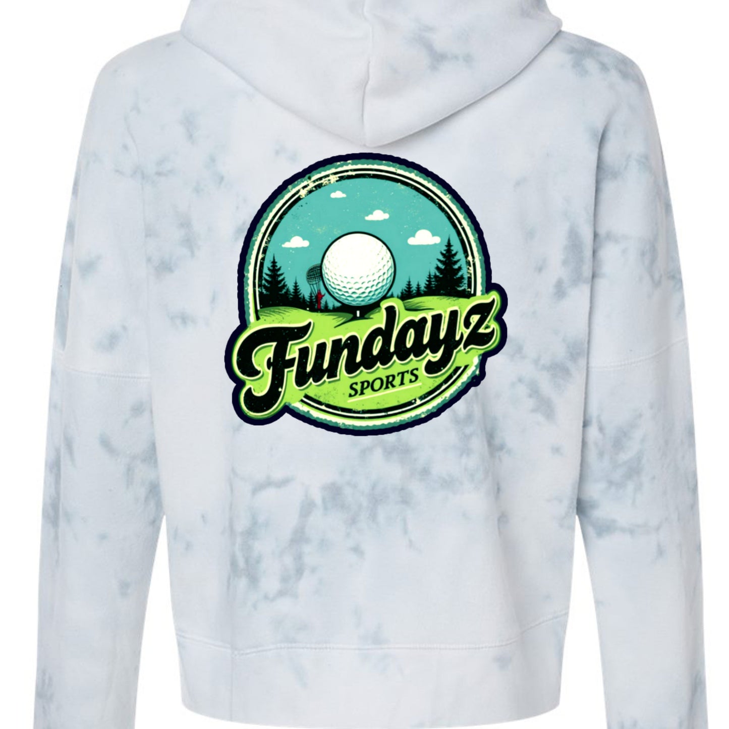 Grey Tie Dye - BACK