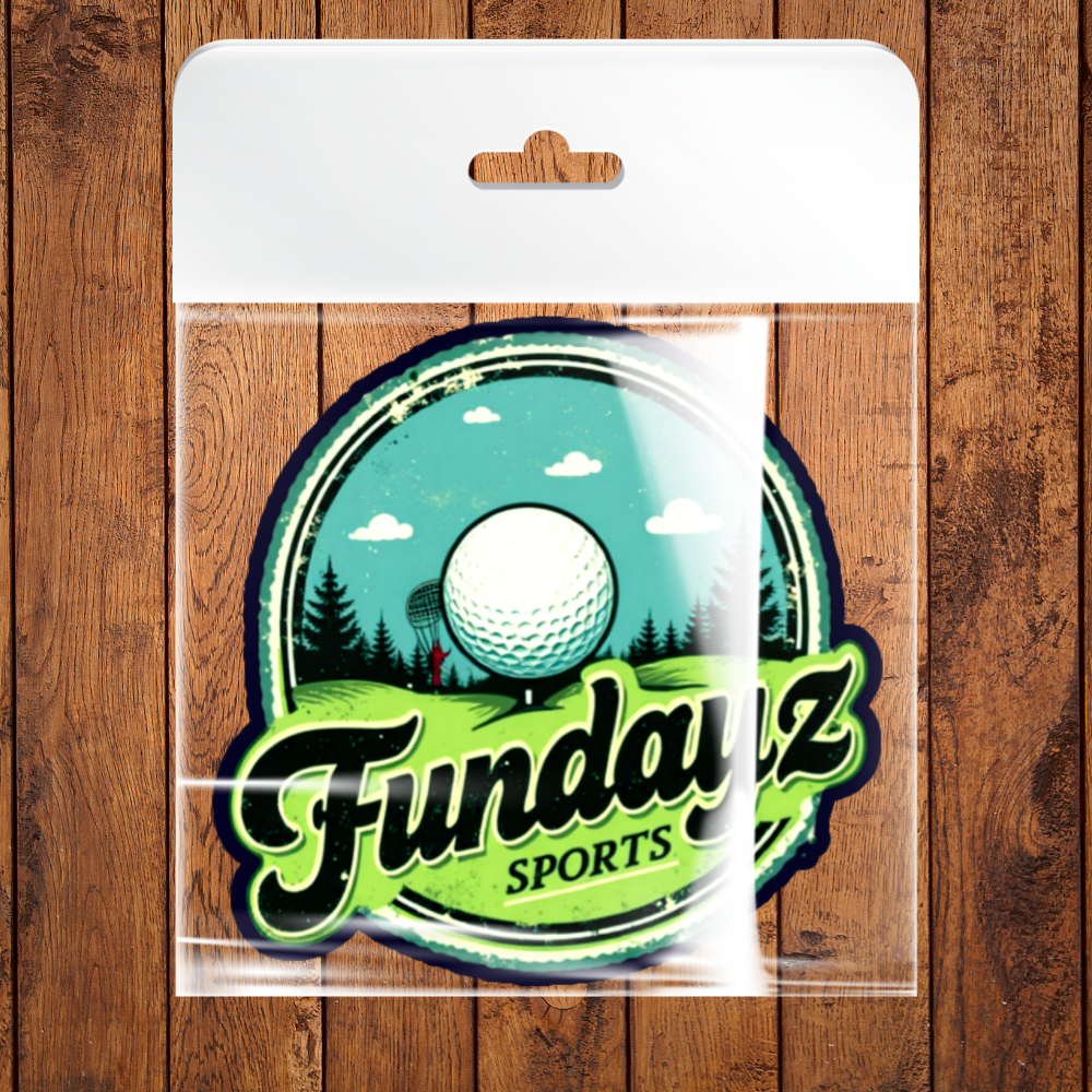 3x3 Fundayz Sports Logo Sticker