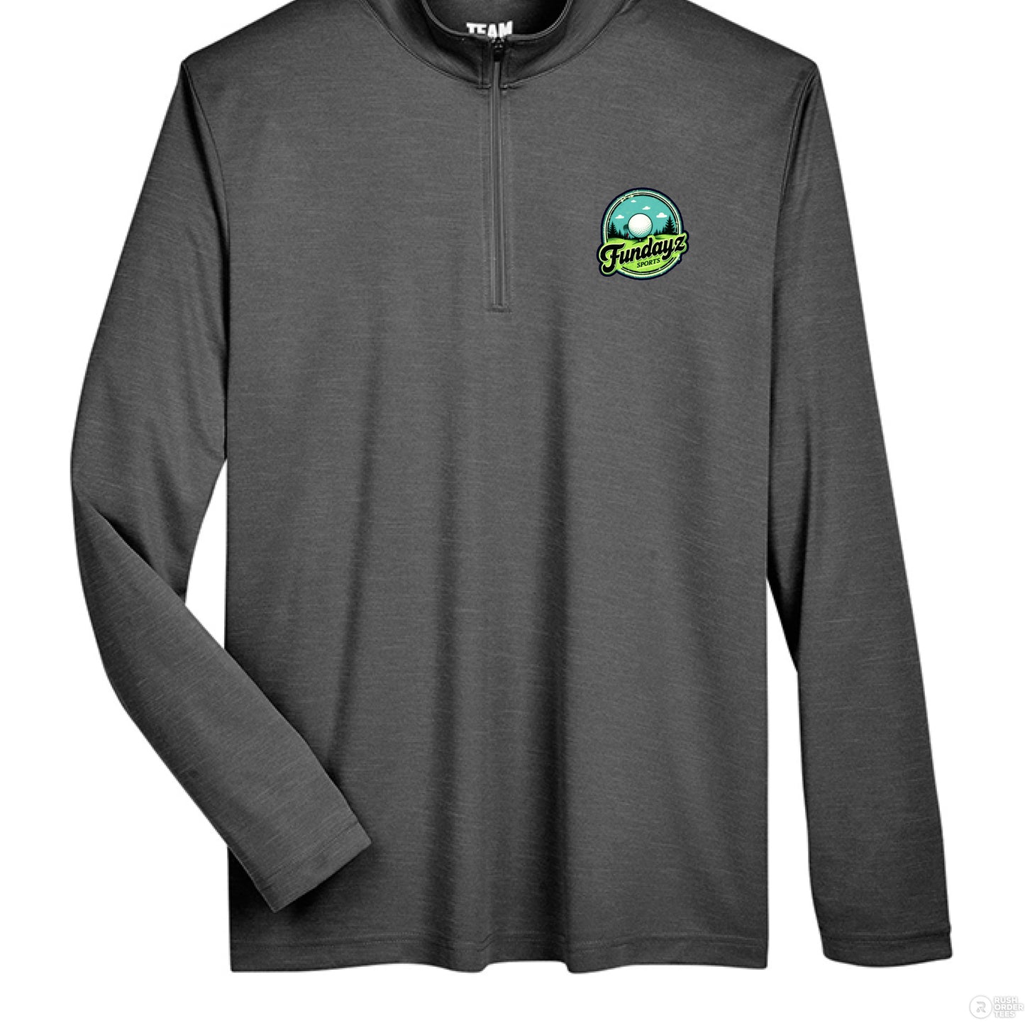 BLACK HEATHER - FRONT