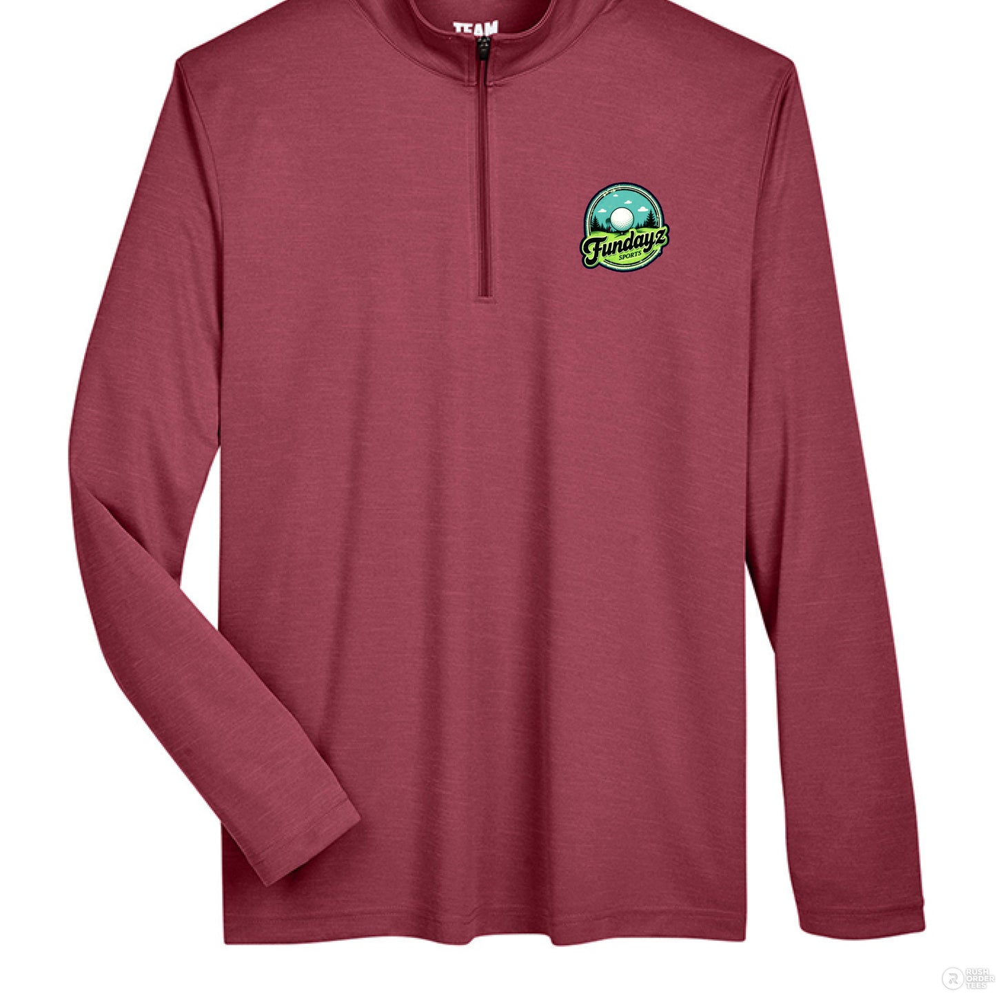 SP MAROON HTHR - FRONT