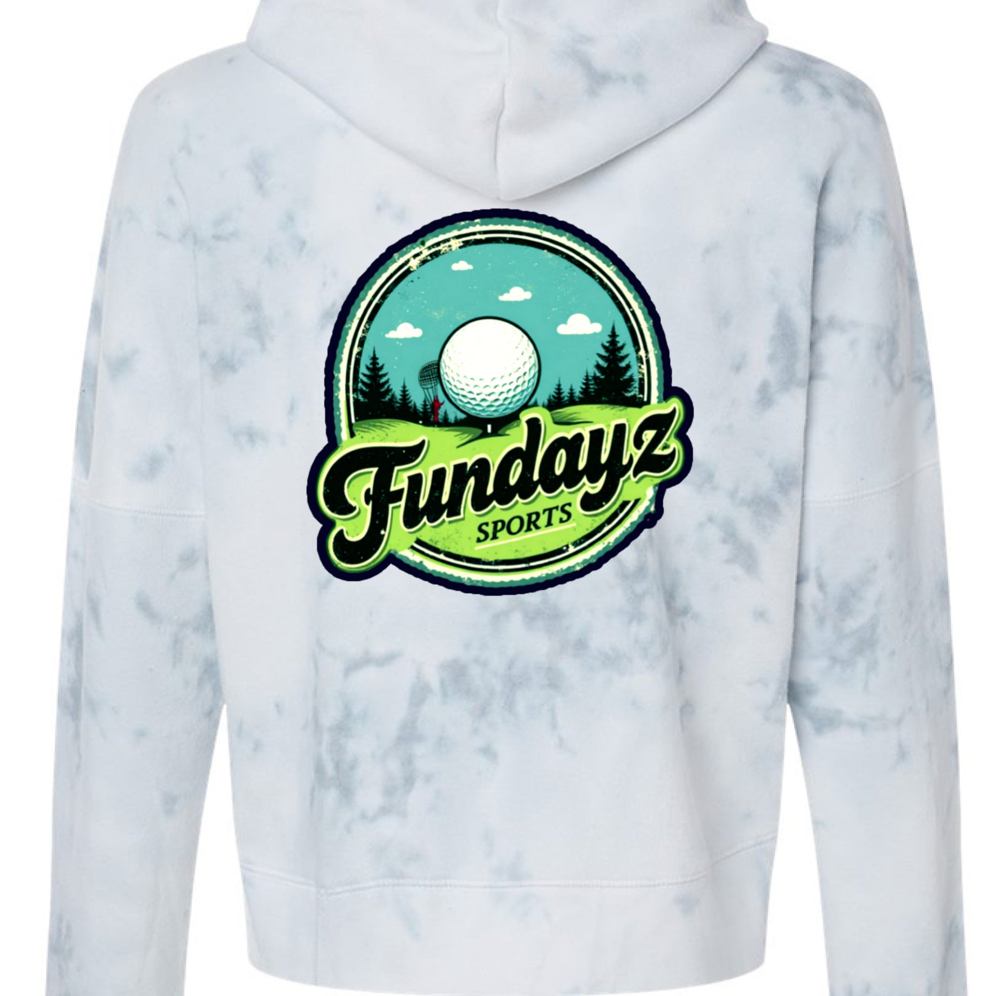 Grey Tie Dye - BACK