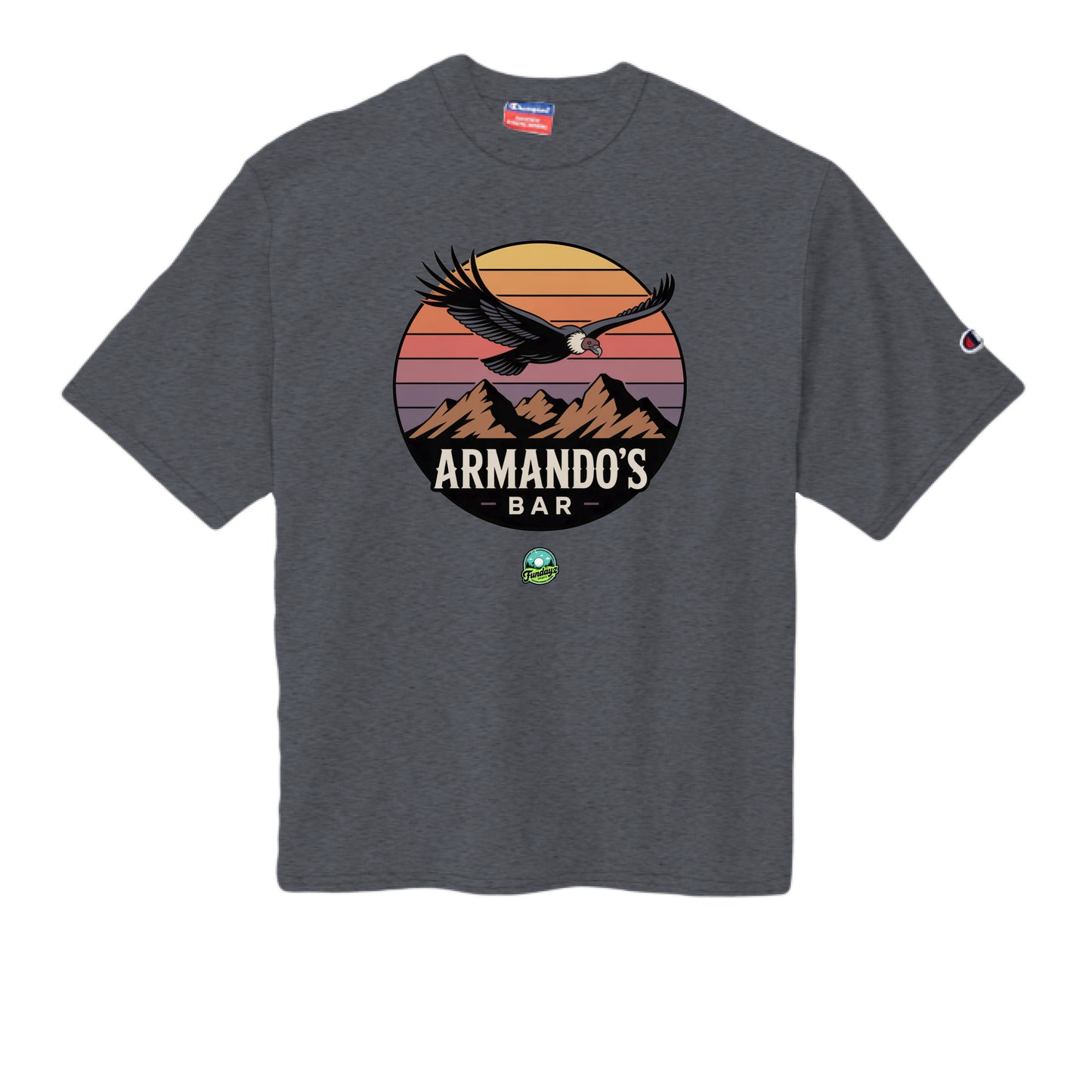 CHARCOAL HEATHER - FRONT