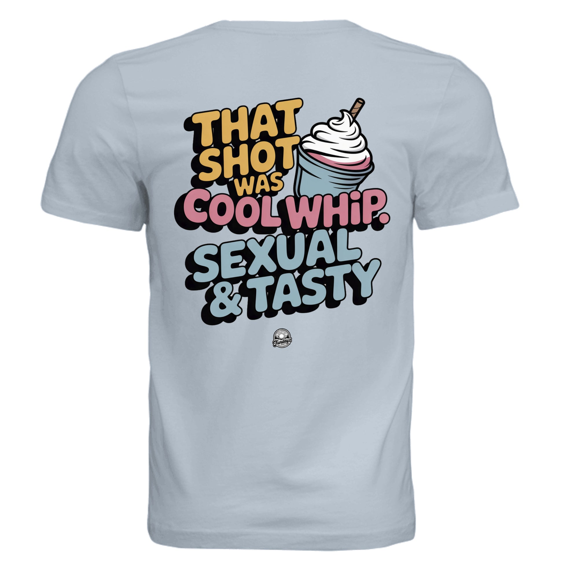 Solid Carolina Blue Triblend - BACK