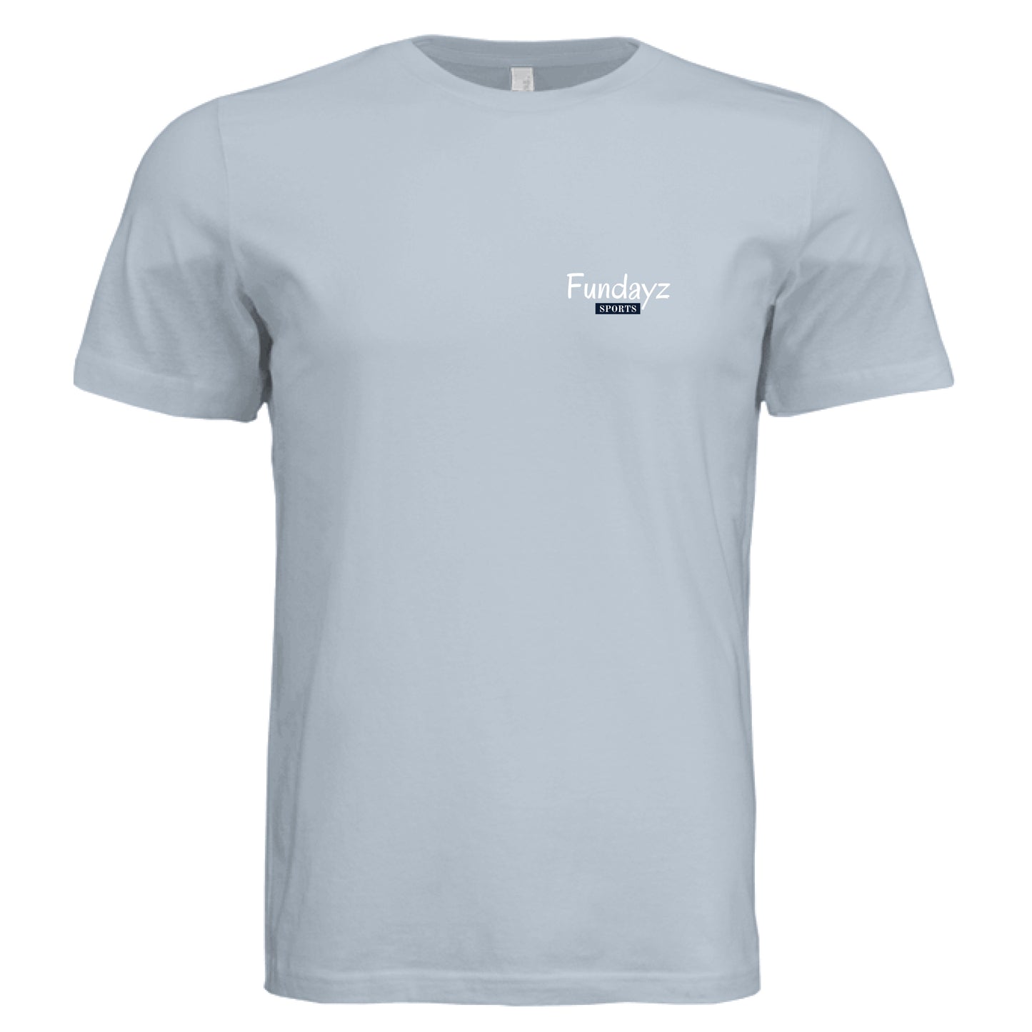 Solid Carolina Blue Triblend - FRONT