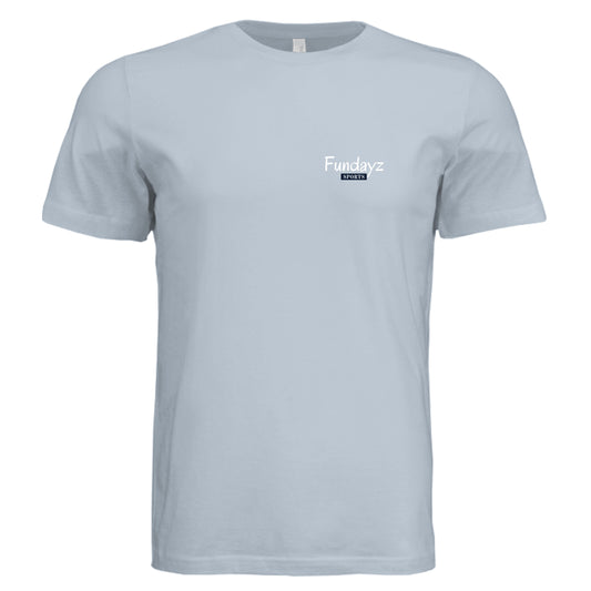 Solid Carolina Blue Triblend - FRONT